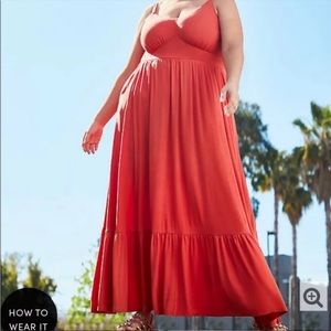 Torrid Maxi Dress NWT SZ 0X Super Soft